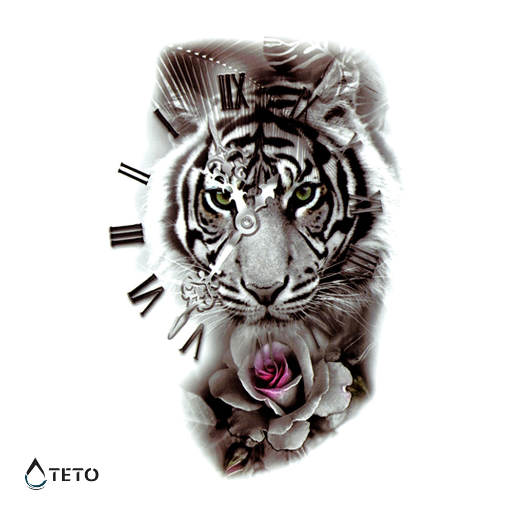 Il tempo della tigre - TETO Tatuaggi Temporanei