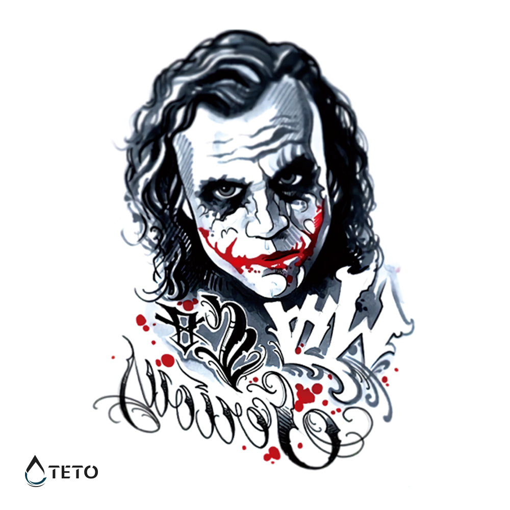 Il Giullare - TETO Tatuaggi Temporanei