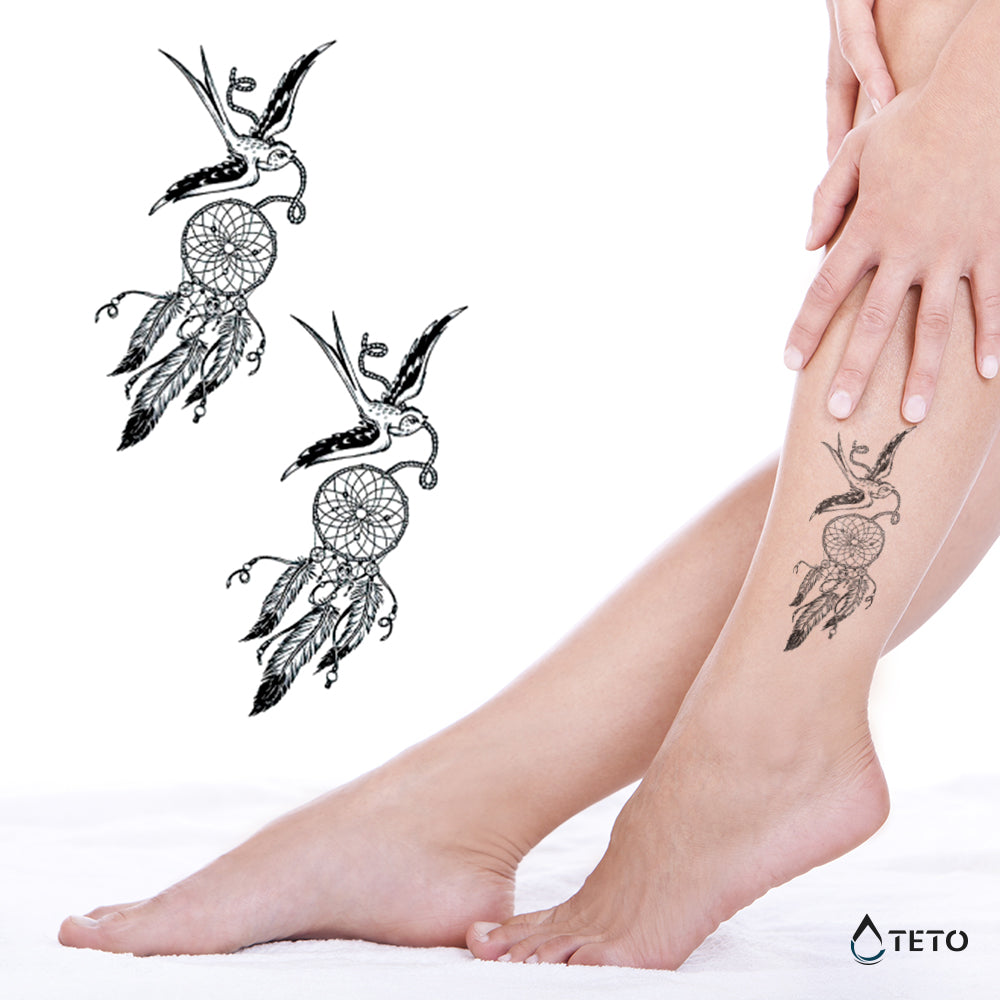 Acchiappasogni - set - TETO Tatuaggi Temporanei