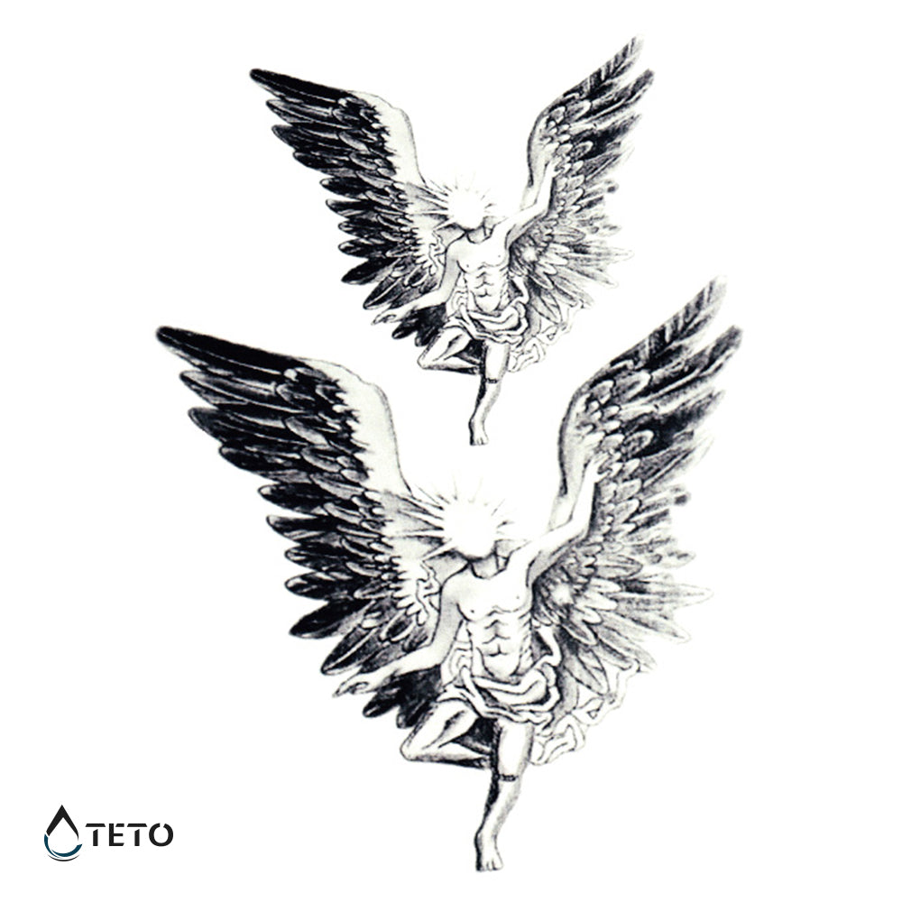 Angeli - set - TETO Tatuaggi Temporanei