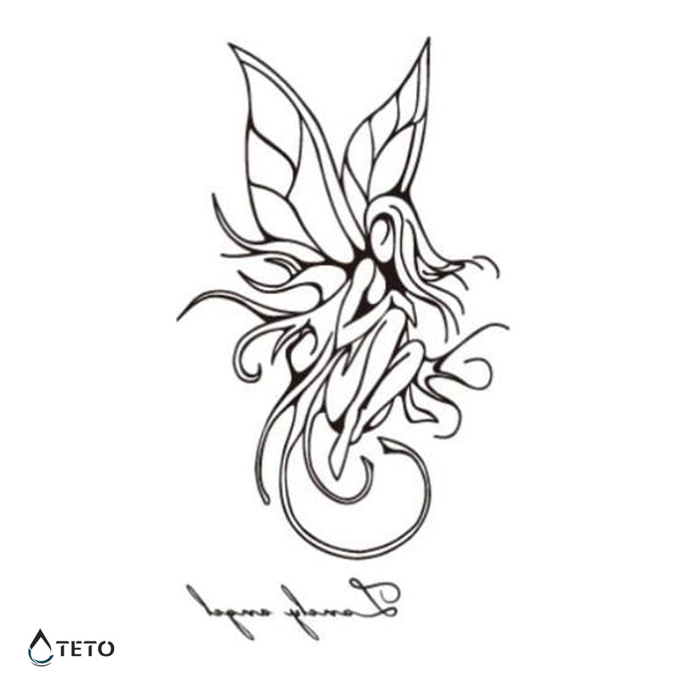 Fata timorosa - TETO Tatuaggi Temporanei