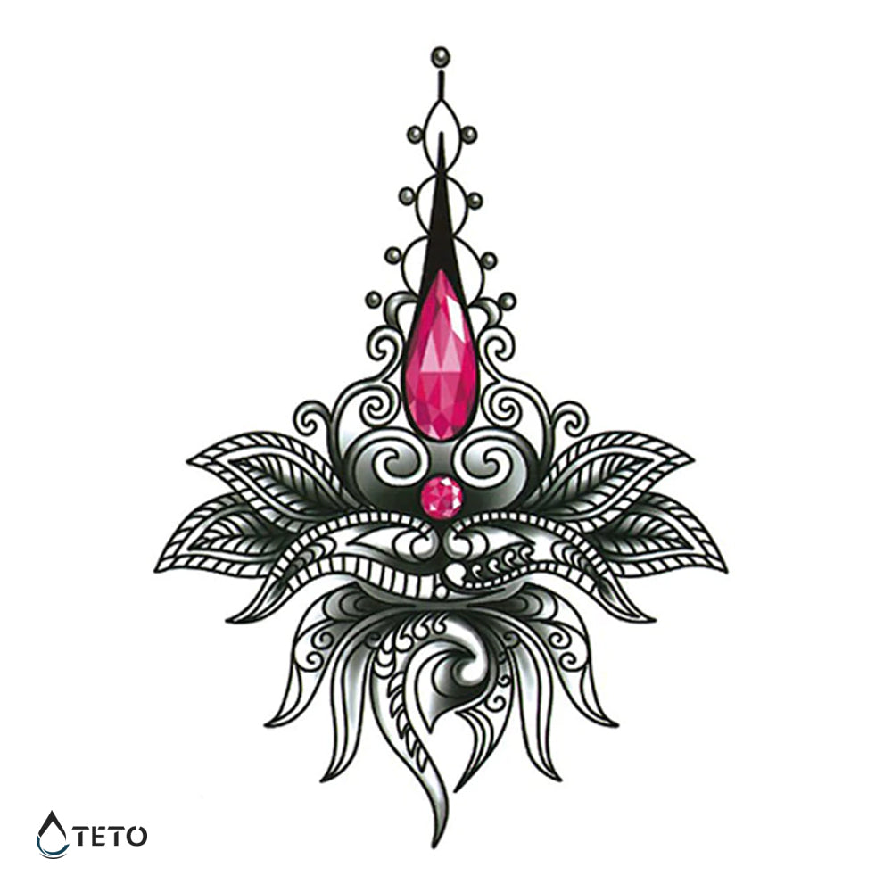 Mandala con diamante