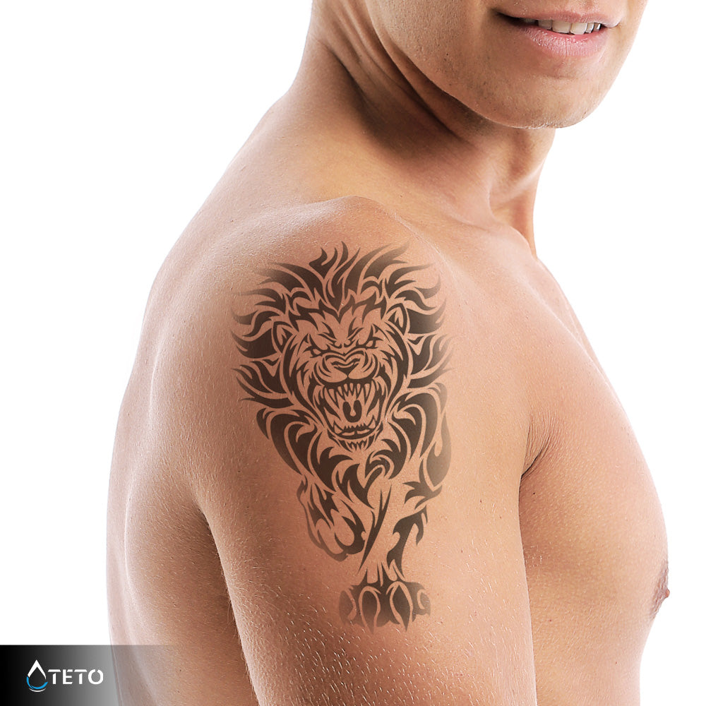 Leone tribale – Semipermanente