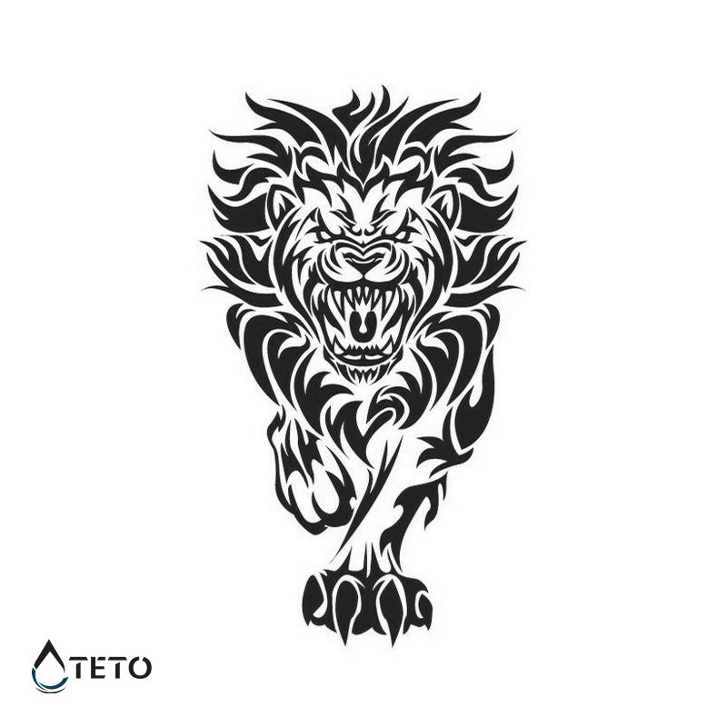 Leone tribale – Semipermanente
