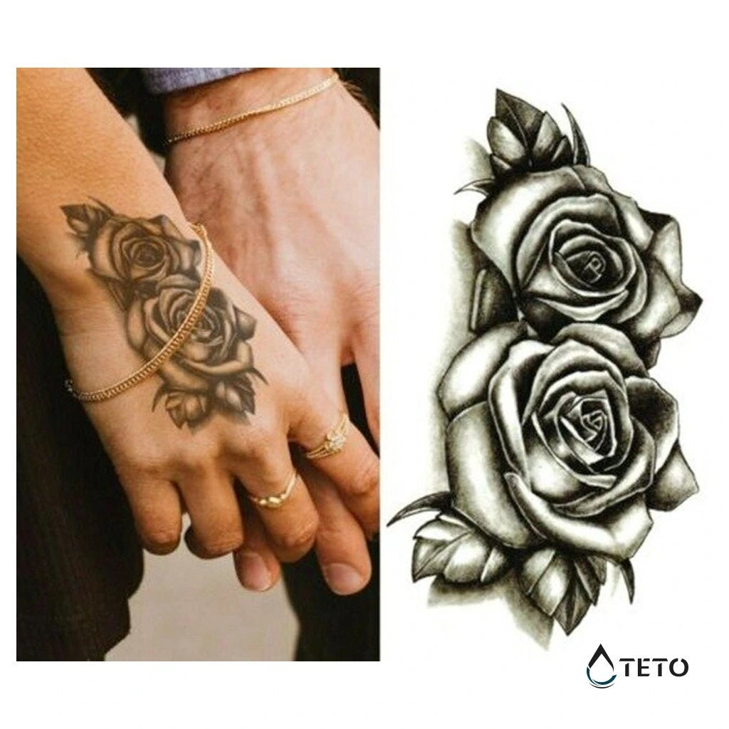 Donna affascinante – set di 3 tatuaggi