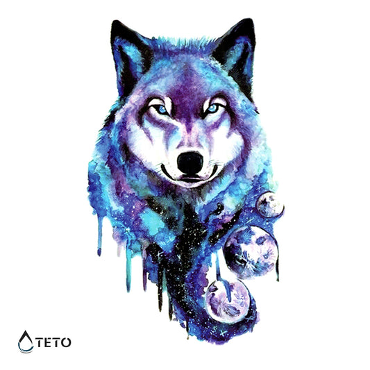 Lupo in acquerello