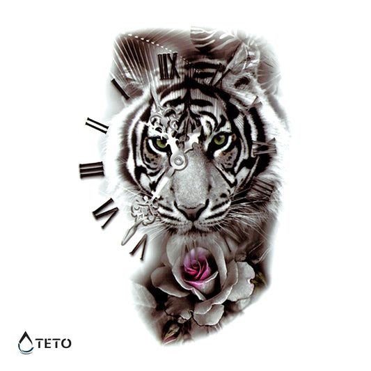 Il tempo della tigre - TETO Tatuaggi Temporanei