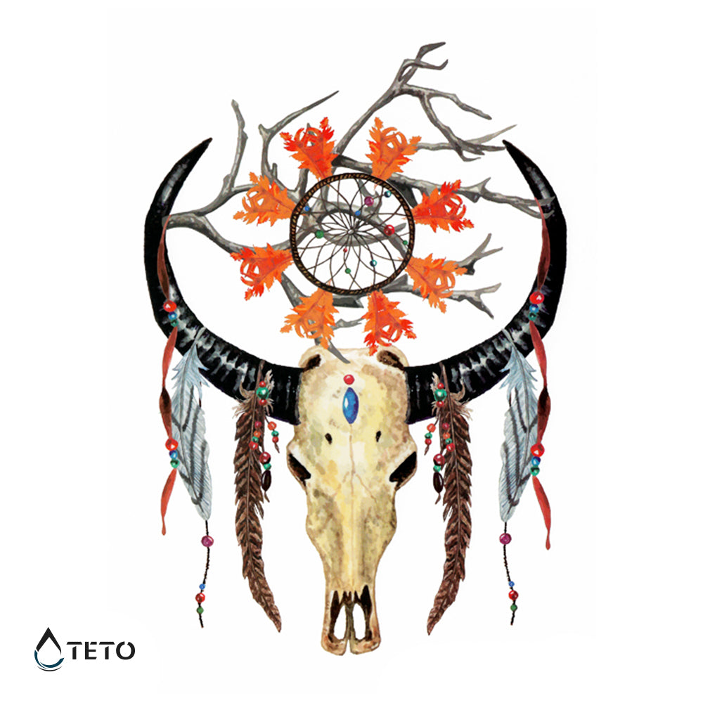 Acchiappasogni cowboy - TETO Tatuaggi Temporanei