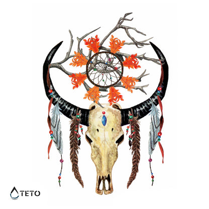 Acchiappasogni cowboy - TETO Tatuaggi Temporanei