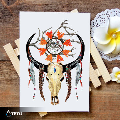 Acchiappasogni cowboy - TETO Tatuaggi Temporanei