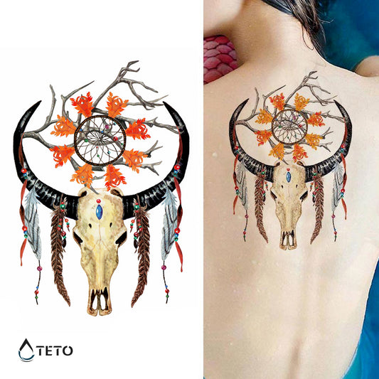 Acchiappasogni cowboy - TETO Tatuaggi Temporanei