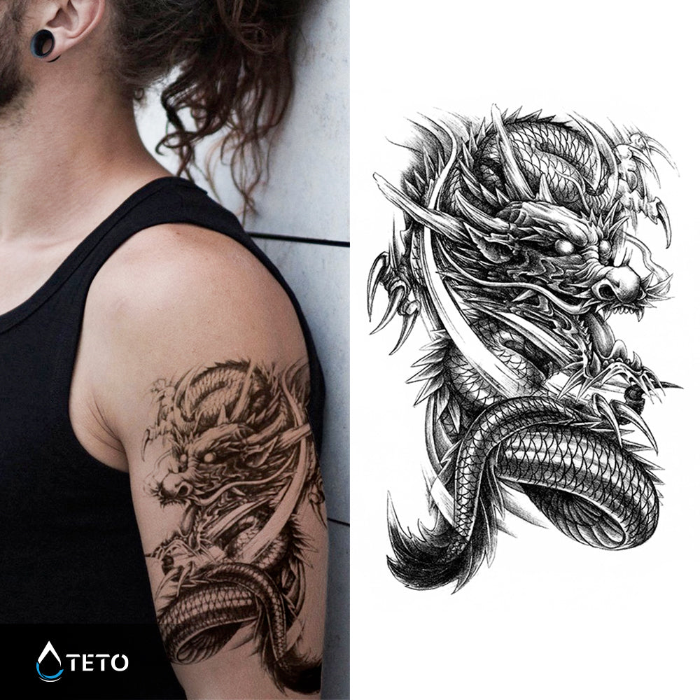 Drago - TETO Tatuaggi Temporanei