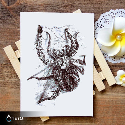 Tarantola - TETO Tatuaggi Temporanei