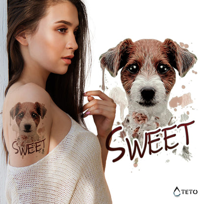 Jack Russell - TETO Tatuaggi Temporanei