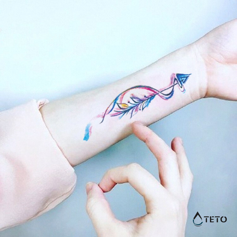 Freccie colorate – set - TETO Tatuaggi Temporanei