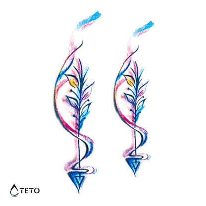 Freccie colorate – set - TETO Tatuaggi Temporanei