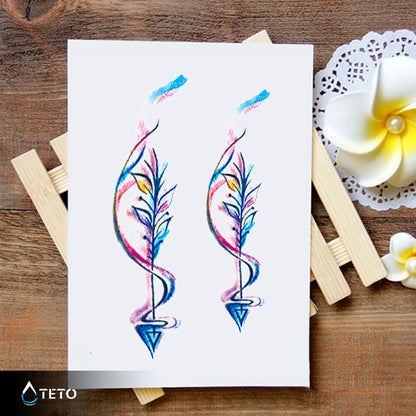 Freccie colorate – set - TETO Tatuaggi Temporanei