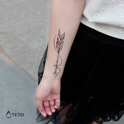 Il tempo vola come una freccia - set - TETO Tatuaggi Temporanei