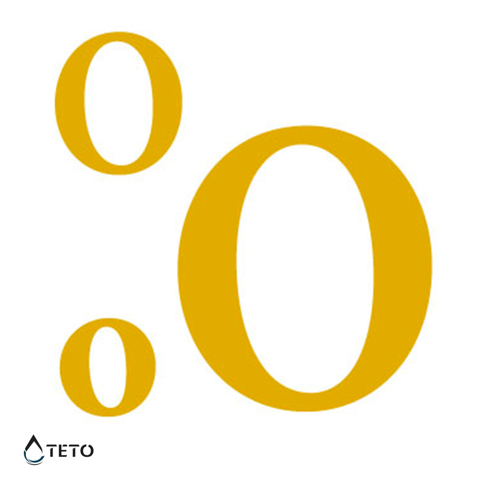 Lettera O - set - TETO Tatuaggi Temporanei