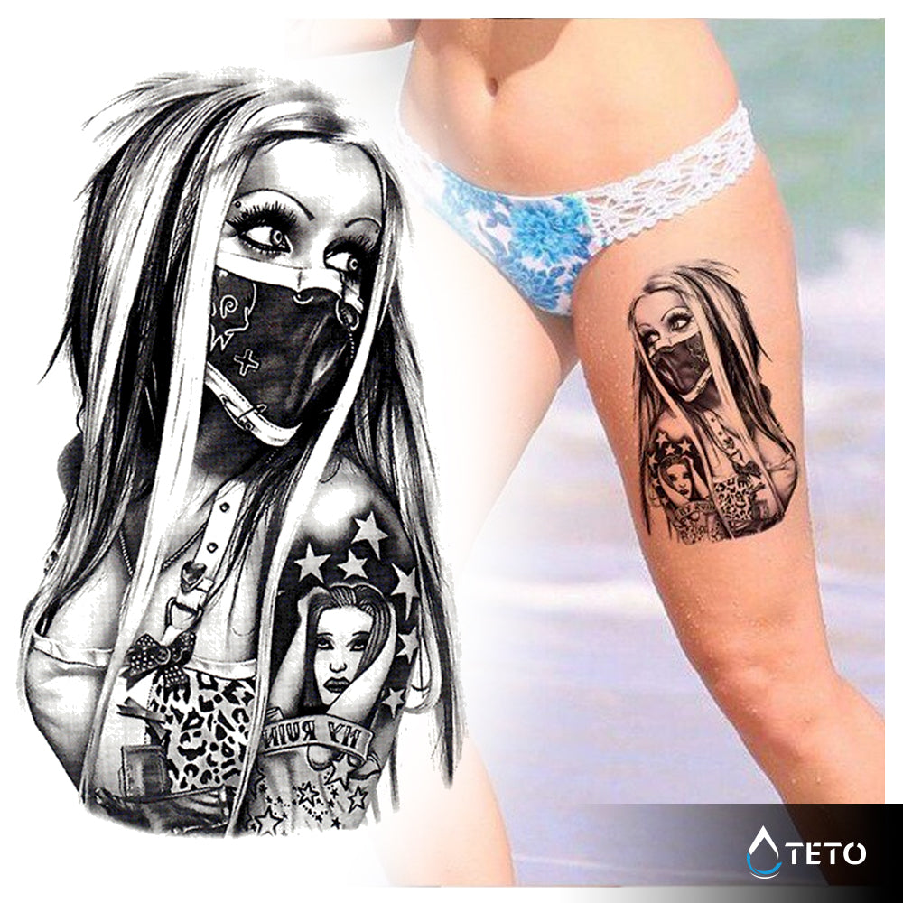Ritratto di una donna punk
