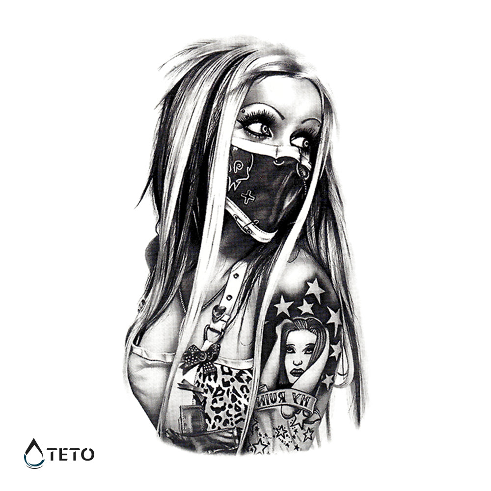 Ritratto di una donna punk