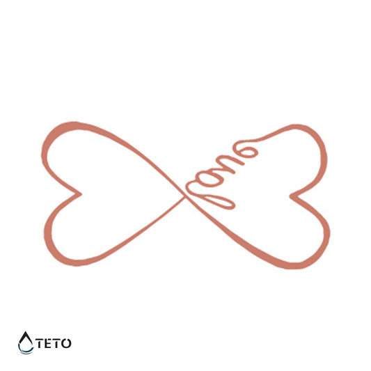 Amore infinito - TETO Tatuaggi Temporanei