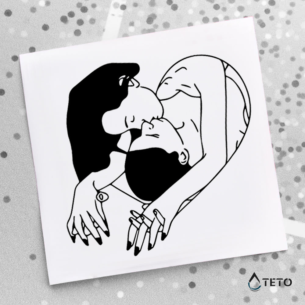 Amore appassionato - TETO Tatuaggi Temporanei