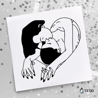 Amore appassionato - TETO Tatuaggi Temporanei
