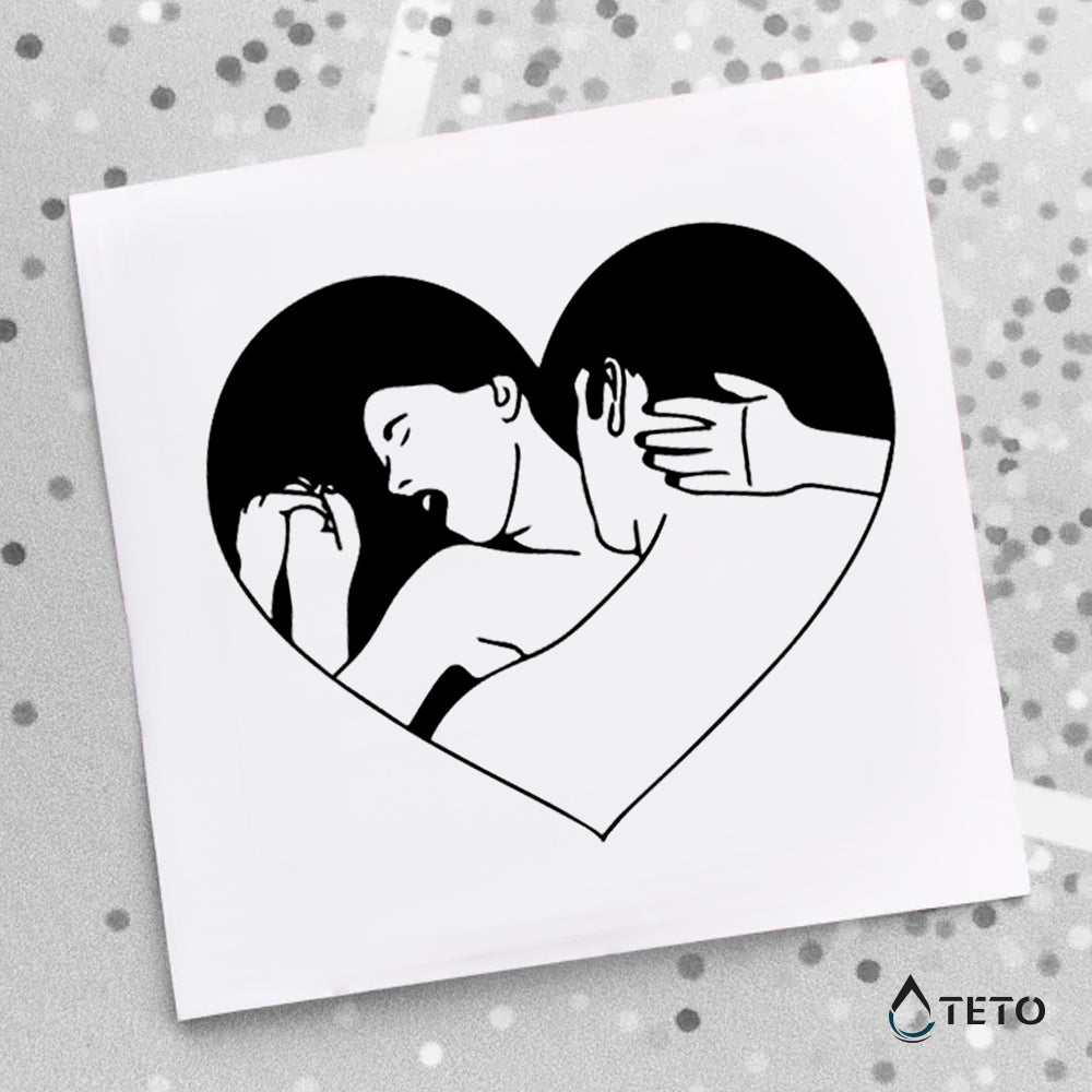 Amore caldo - TETO Tatuaggi Temporanei