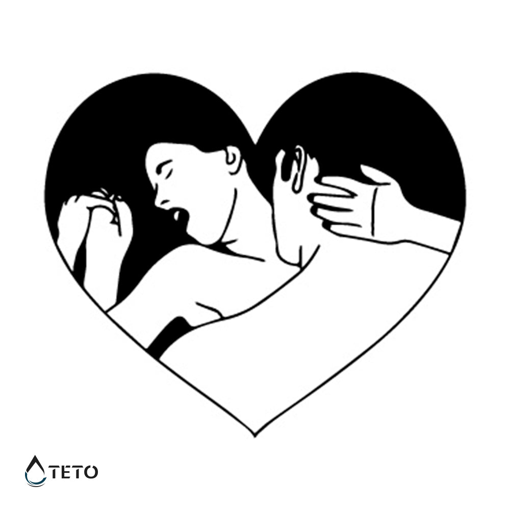 Amore caldo - TETO Tatuaggi Temporanei