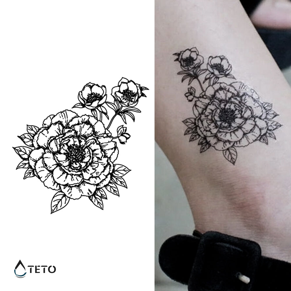 Fiore - TETO Tatuaggi Temporanei