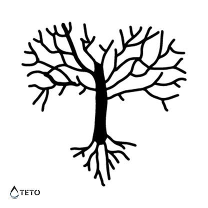 Albero del cuore - TETO Tatuaggi Temporanei