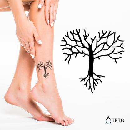 Albero del cuore - TETO Tatuaggi Temporanei