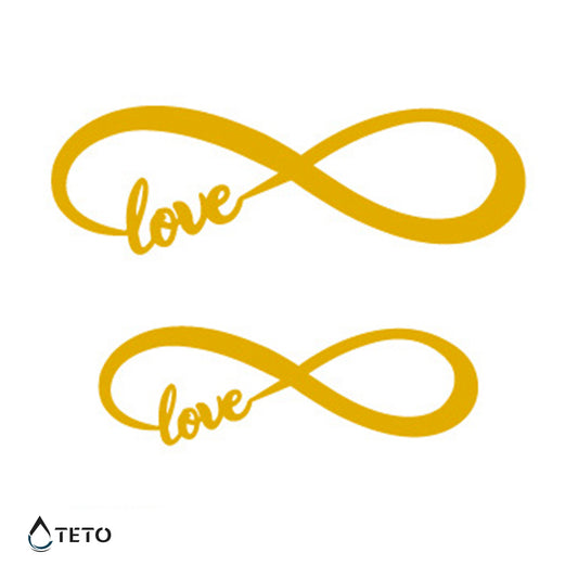 Amore infinito – set - TETO Tatuaggi Temporanei
