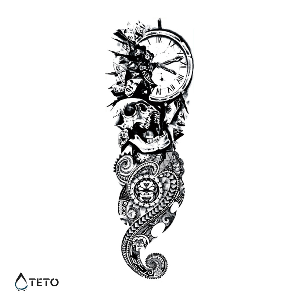 L'ora della morte - TETO Tatuaggi Temporanei