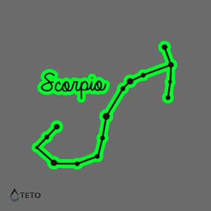 Segno Scorpione – Brilla nel buio
