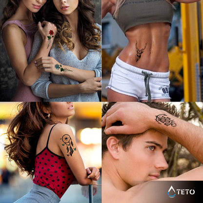 Acchiappasogni con farfalle - TETO Tatuaggi Temporanei