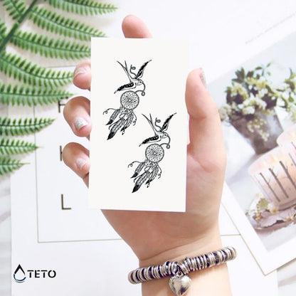 Acchiappasogni - set - TETO Tatuaggi Temporanei