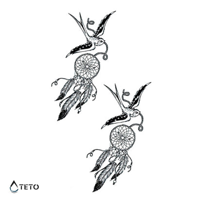 Acchiappasogni - set - TETO Tatuaggi Temporanei