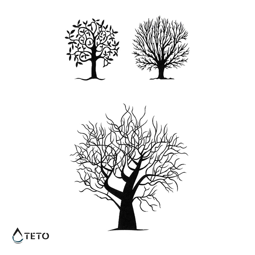 Albero della vita - set - TETO Tatuaggi Temporanei