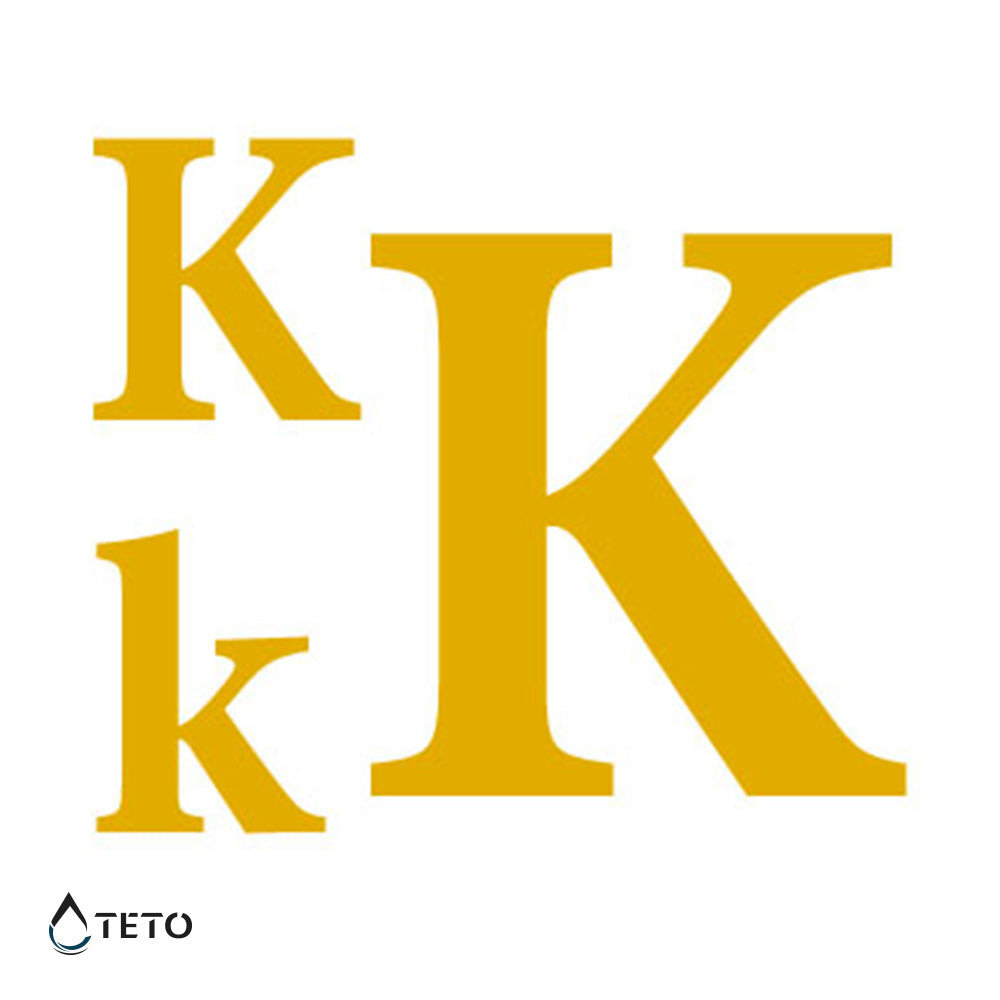 Lettera K - set - TETO Tatuaggi Temporanei