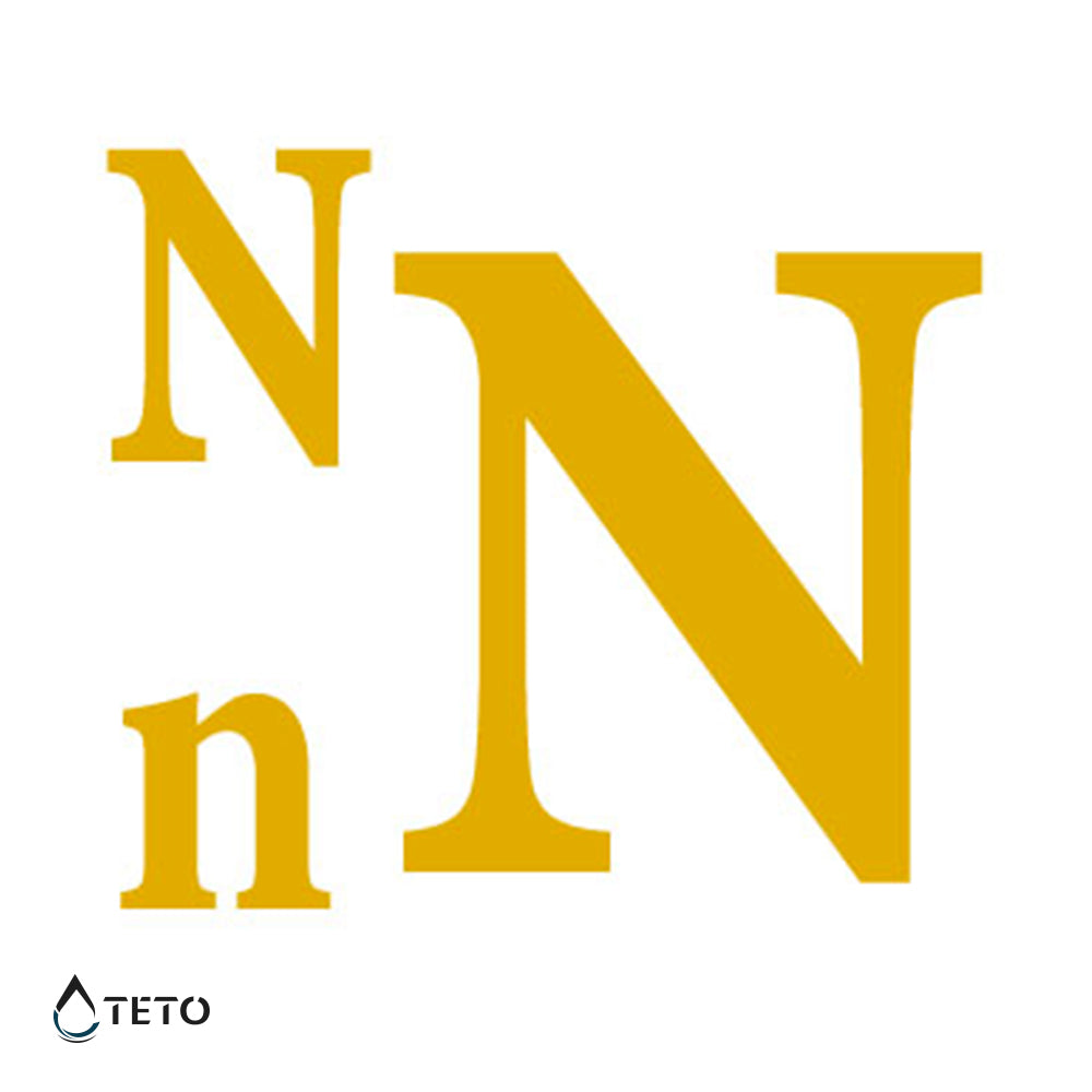 Lettera N - set - TETO Tatuaggi Temporanei