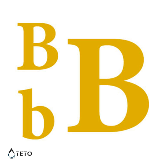 Lettera B - set