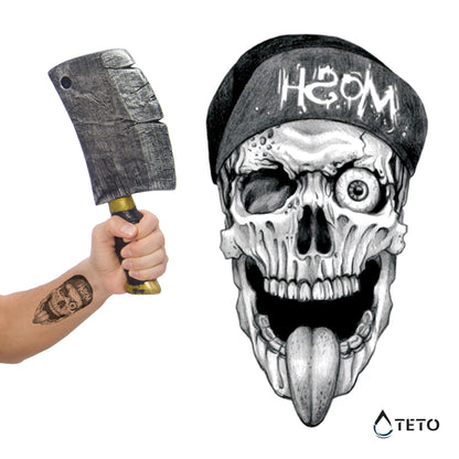 Teschio cool - TETO Tatuaggi Temporanei