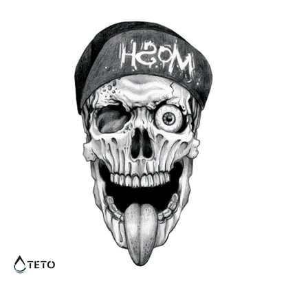 Teschio cool - TETO Tatuaggi Temporanei