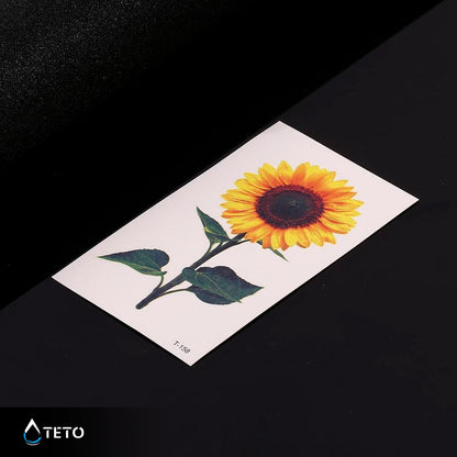 Girasole - TETO Tatuaggi Temporanei