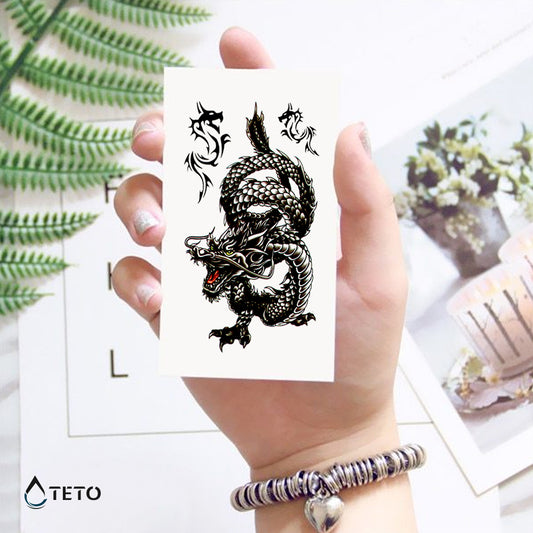 Dragoni - set - TETO Tatuaggi Temporanei