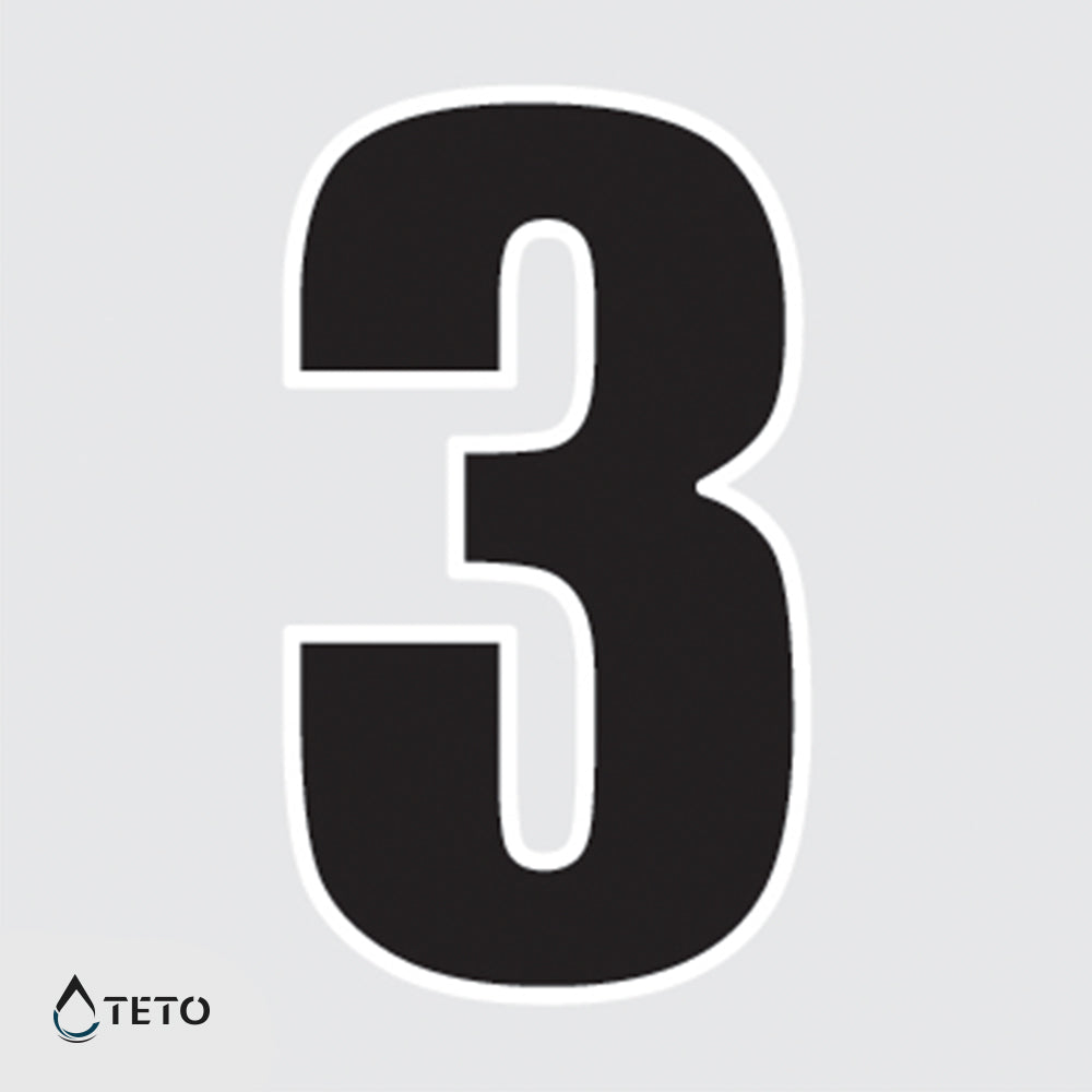 Numero 3 - TETO Tatuaggi Temporanei