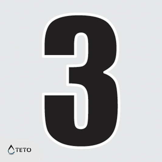 Numero 3 - TETO Tatuaggi Temporanei