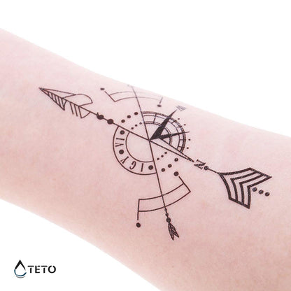 La direzione corretta - TETO Tatuaggi Temporanei
